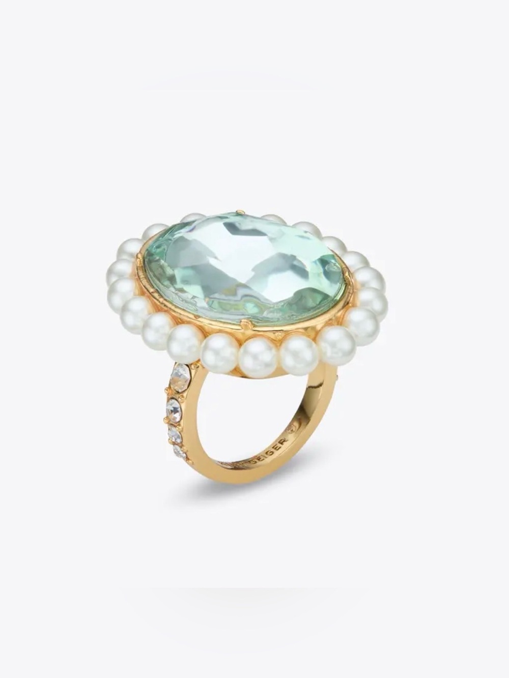 Kurt Geiger London LARGE BELGRAVIA RING size 7